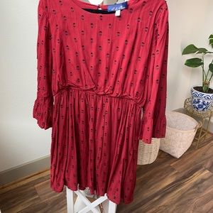 Cute Francesca’s maroon dress